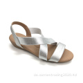 Keilsandalen Sommer Frauen PU Lederschuhe